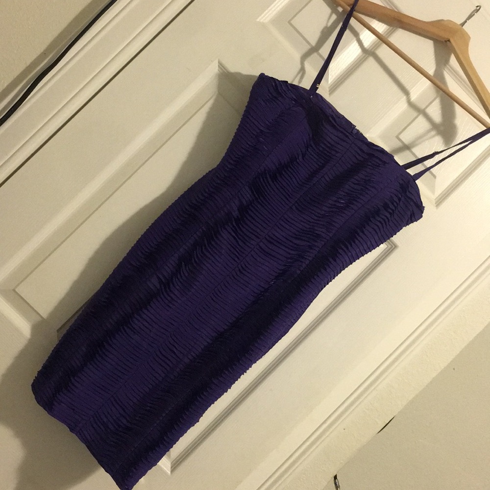 Deep Purple Calvin Klein Cocktail Dress